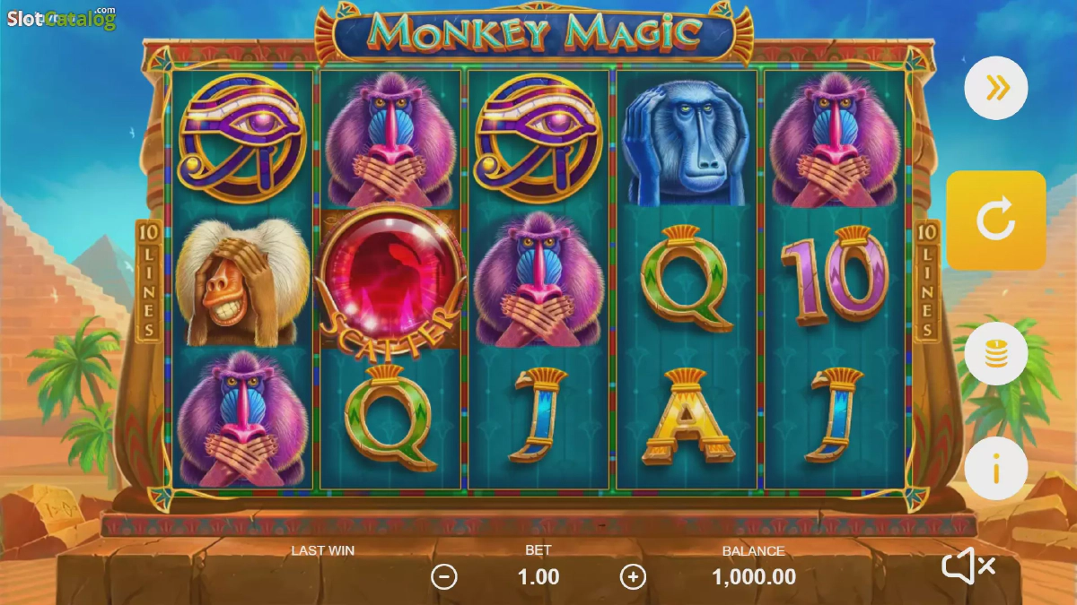 Monkey Magic играть онлайн на реальные деньги